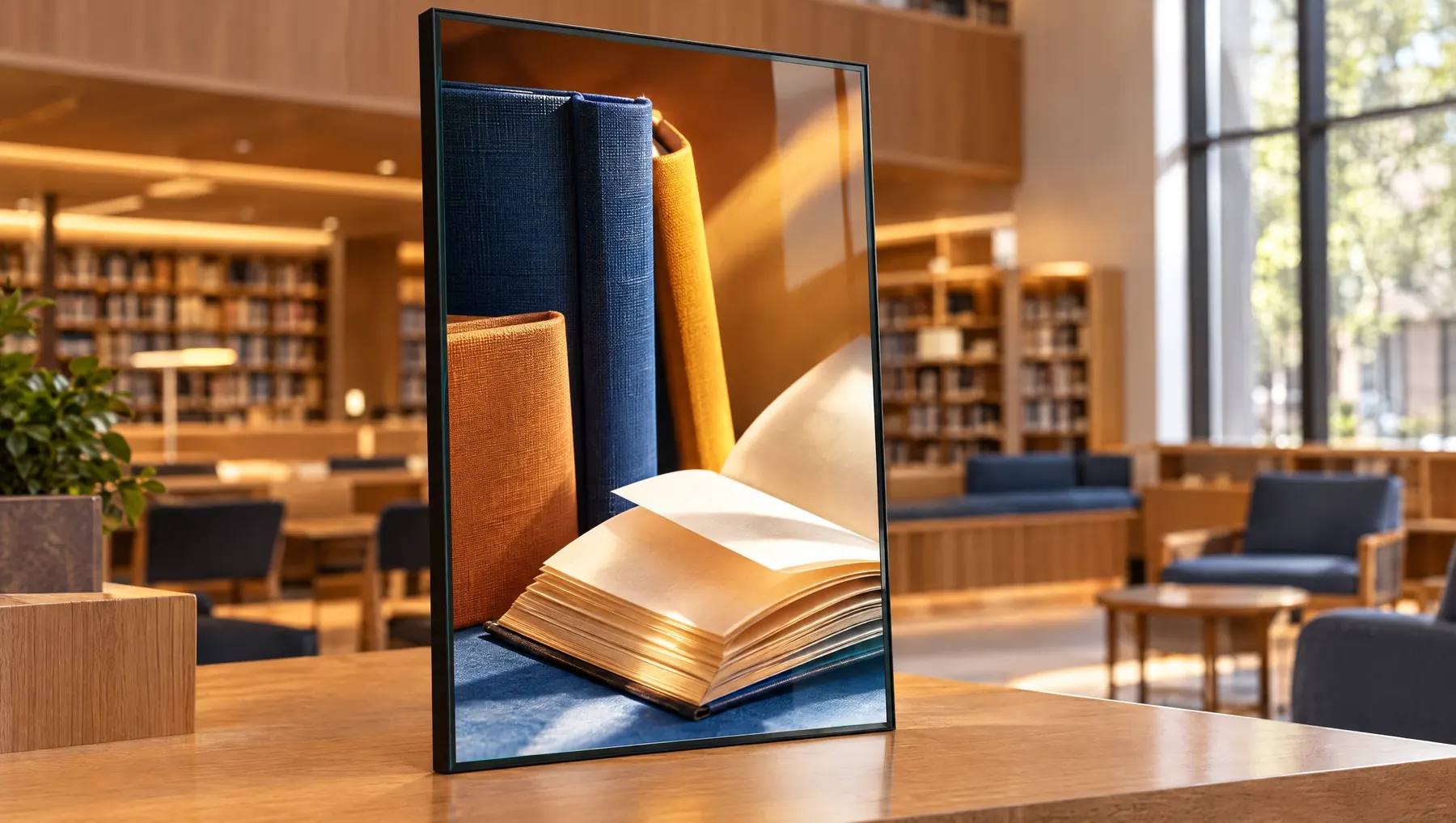 Wizualizacja ramki LEDMESEE — Edukacja i kultura