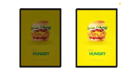 Przykład porównawczy: Burger