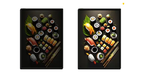 Przykład porównawczy: Sushi