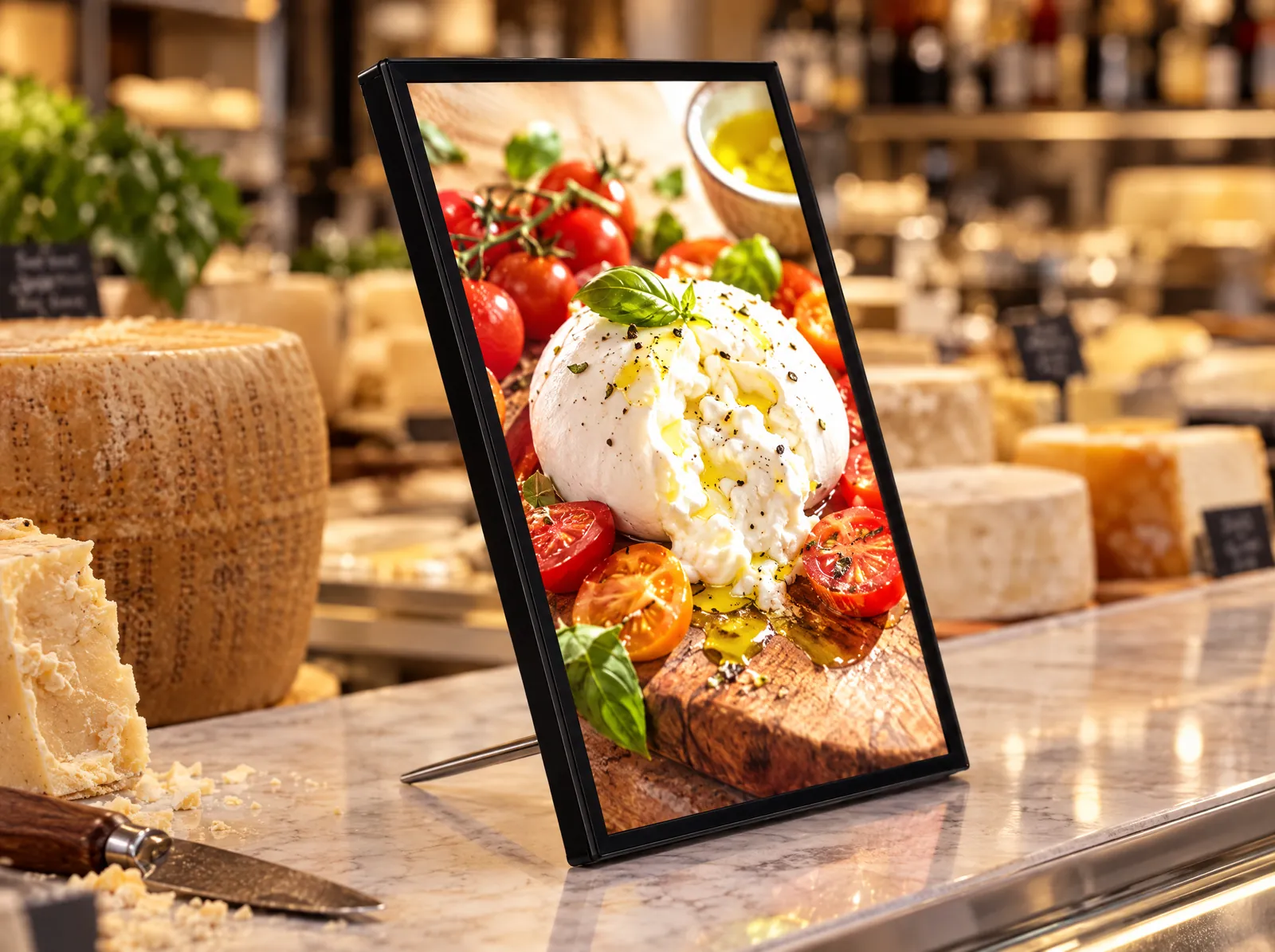 Рамка LEDMESEE зблизька — Продукти з характером у світлі, на яке вони заслуговують.