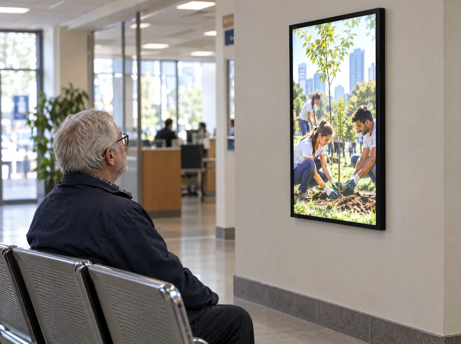 לקוחות ליד מסגרת LEDMESEE — מידע שהמבקרים מוצאים בלי לשאול.