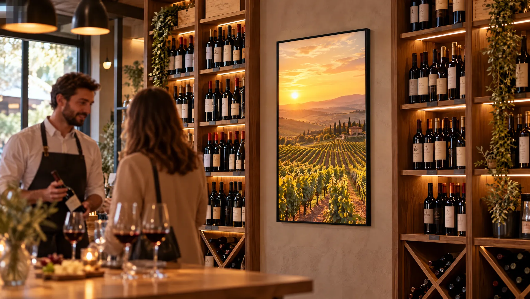 Wine bars u ħwienet tal-inbid