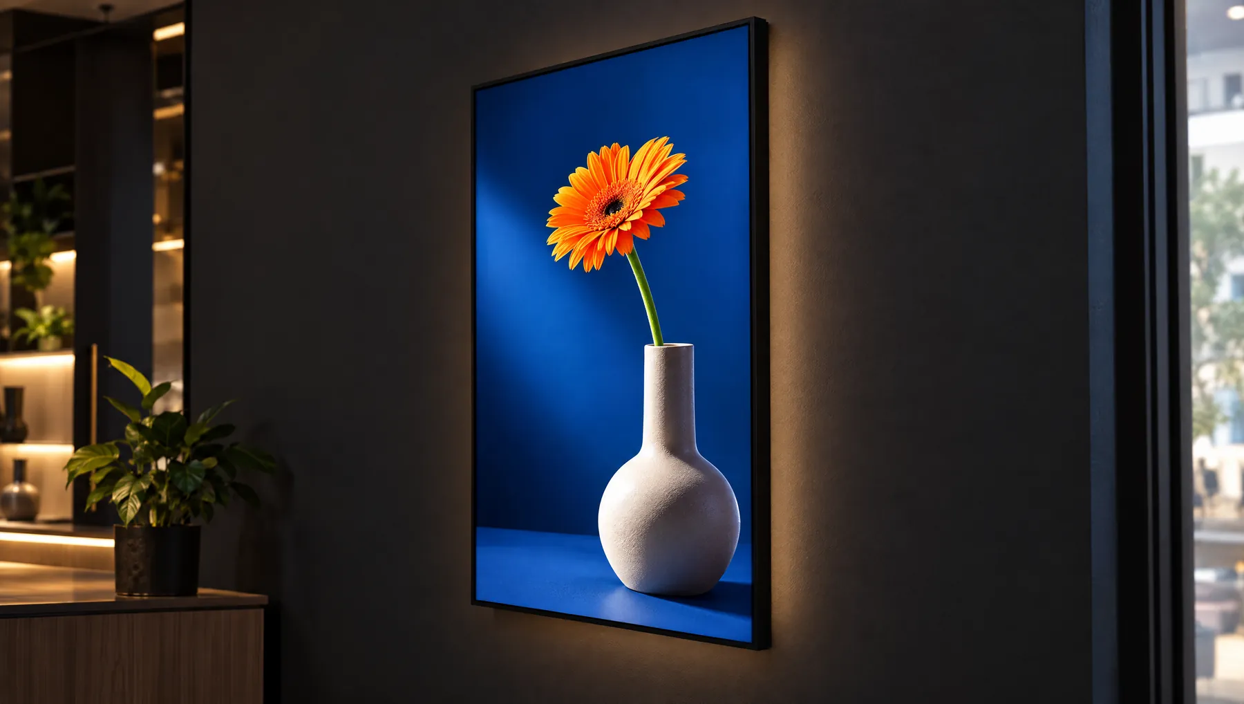 صندوق مضيء LED بسماكة 12 mm فقط.