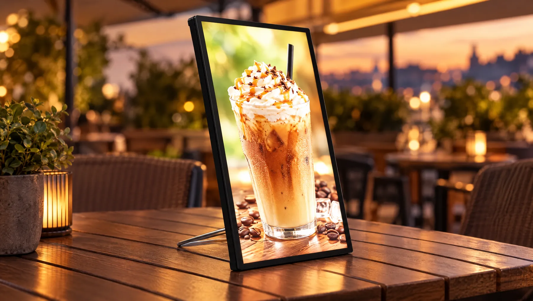 إطار LED لاسلكي ببطارية مدمجة: ضوء حيث لا يوجد مقبس.