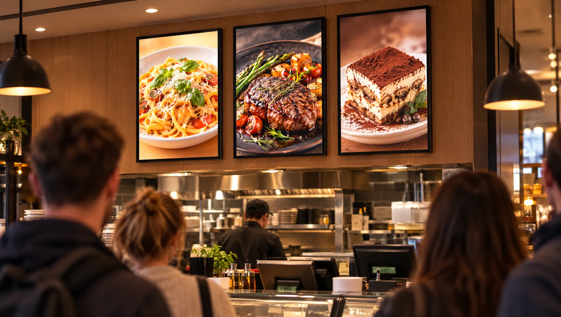 Menú de pared para restaurante: cómo diseñar un panel que venda
