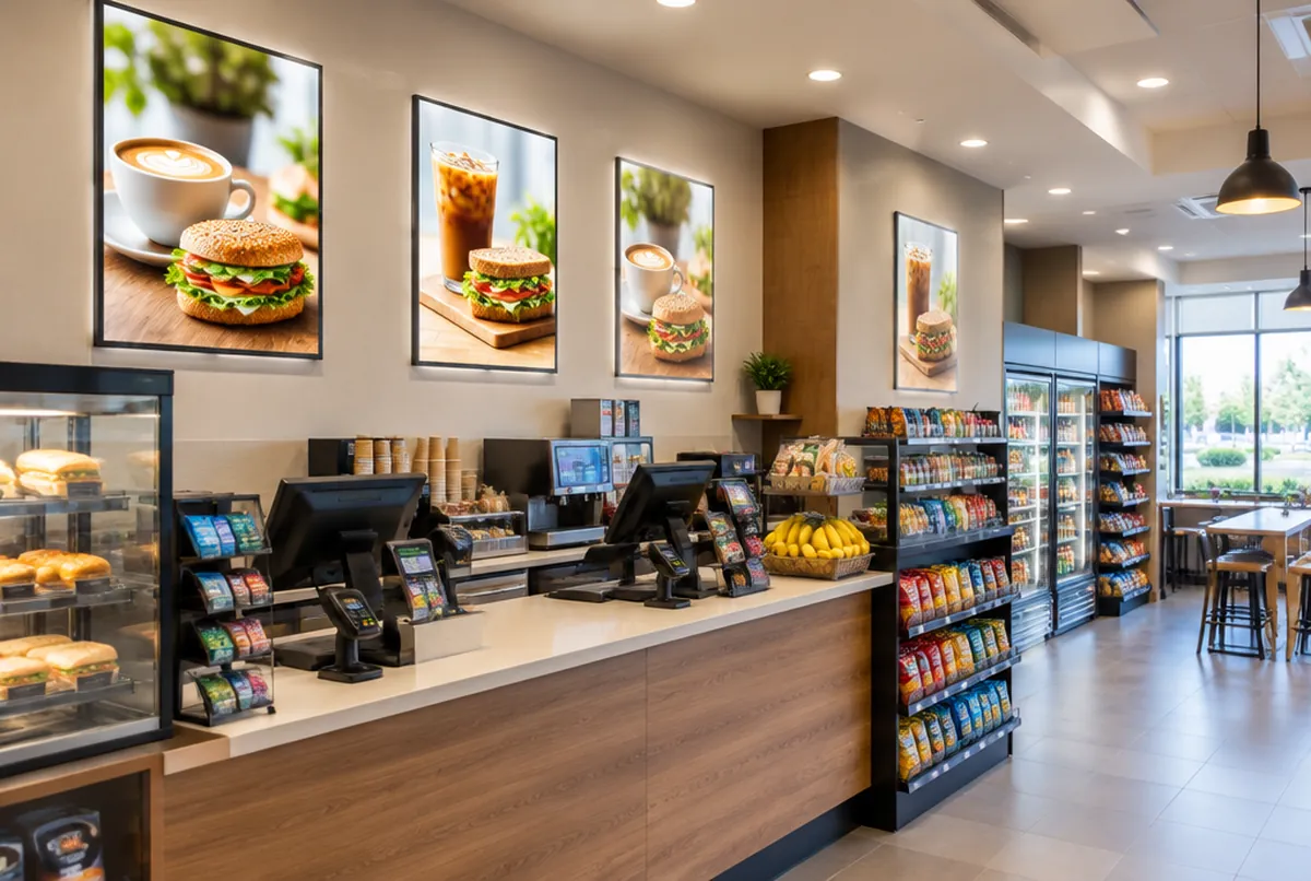 LED frames for retail chains and brands
